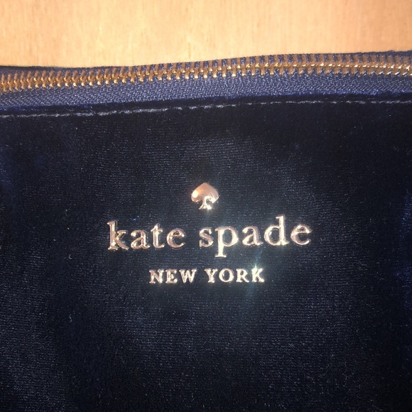 Kate Spade velour purse - Picture 2 of 6